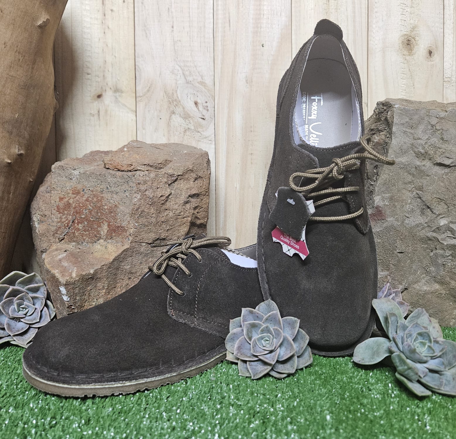 Foxxy Suede Brown