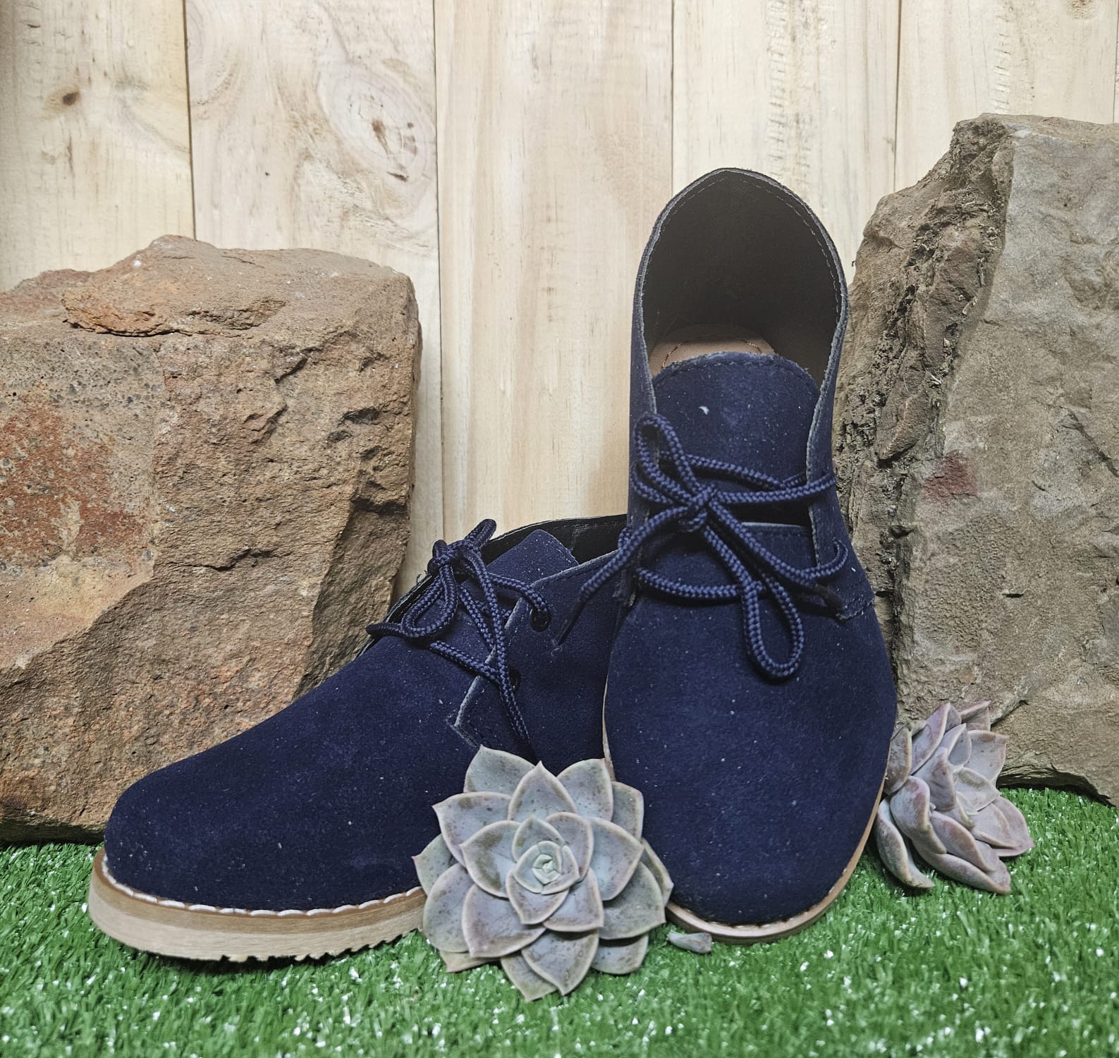 Kids Suede Navi