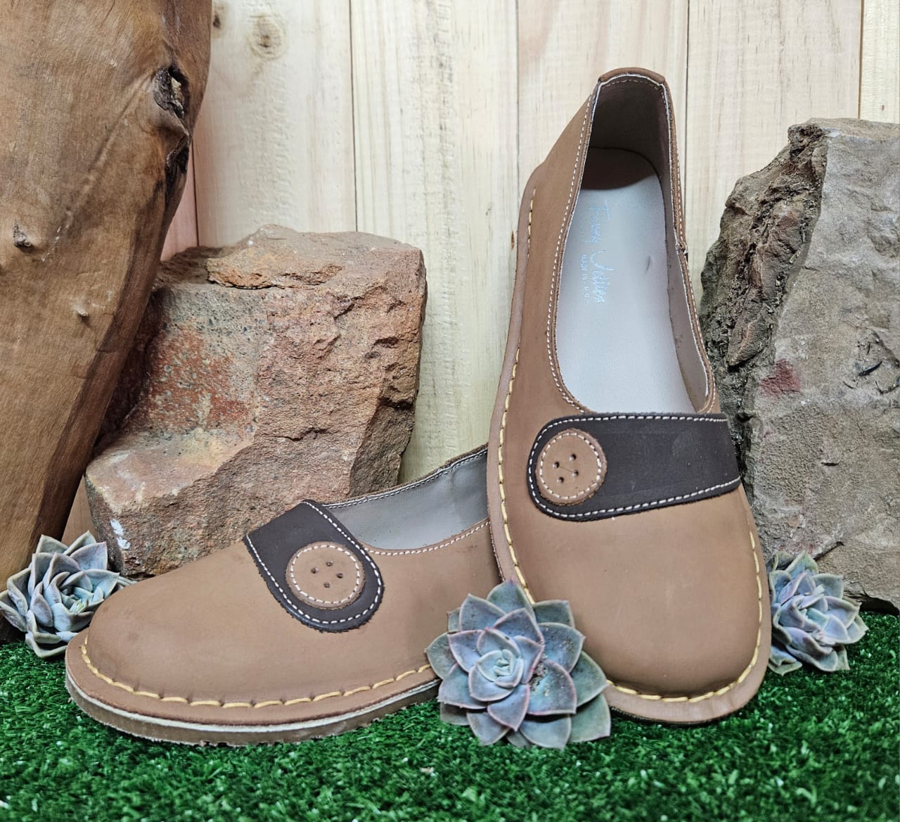 Foxxy pump Tan
